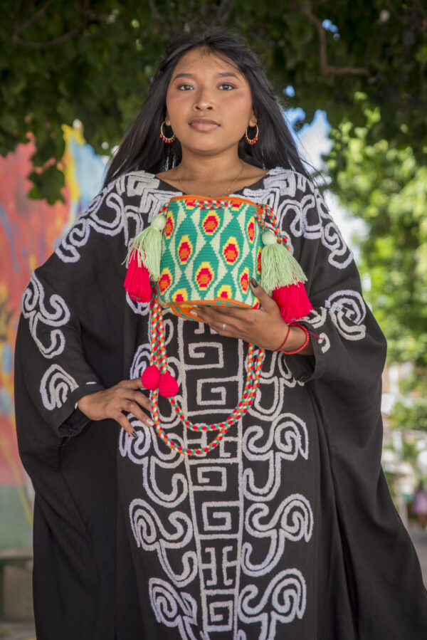 Mochila Tonos vedes, neon, naranja y amarillo