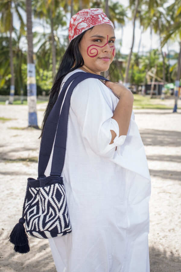 Mochila Negro y blanco